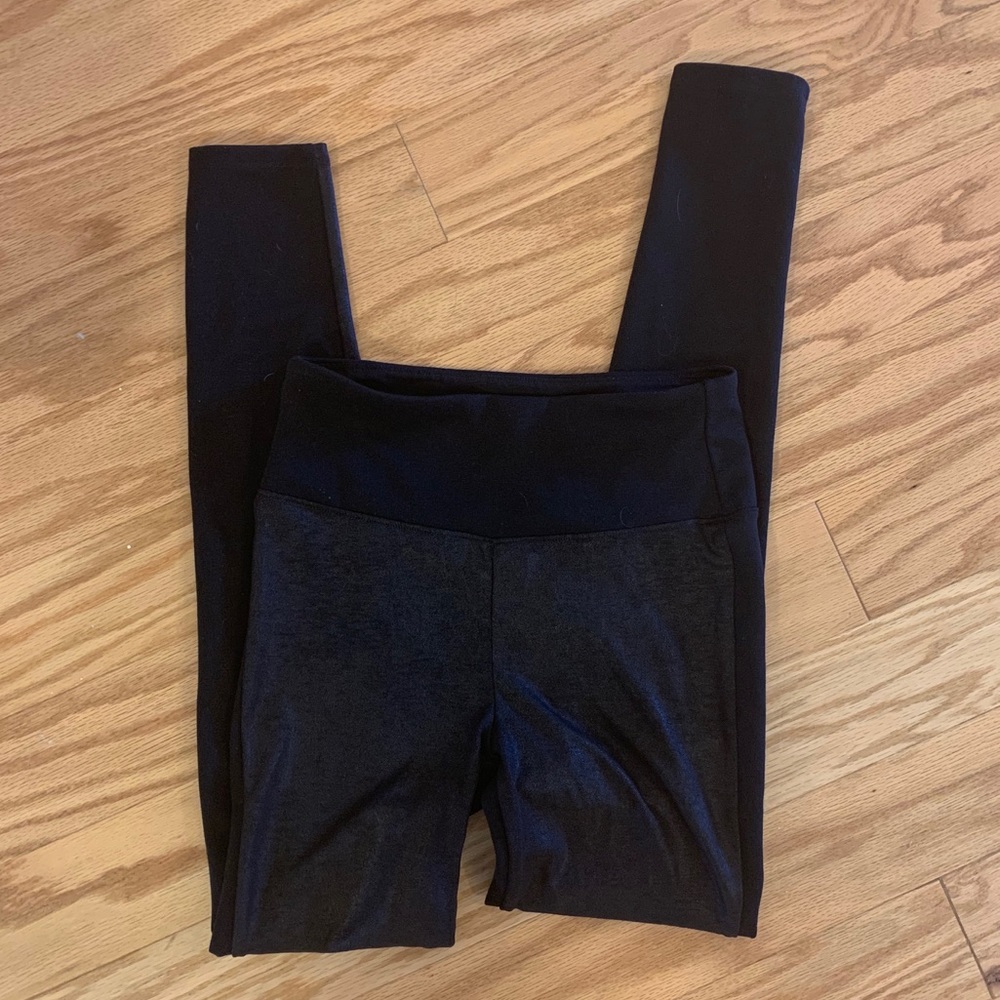 Spanx Assets Faux Leather Leggings